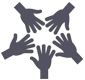 Hands gray